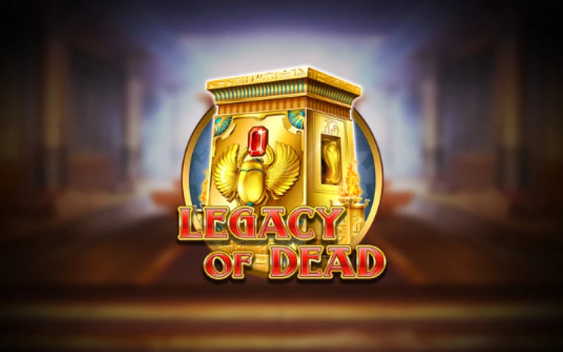 Entdecke das Geheimnis des alten Ägyptens mit Legacy of Dead bei Verde Casino.